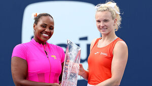 Taylor Townsend und Katerina Siniakova haben in Miami das Doppel gewonnen