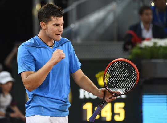Dominic Thiem set the first big exclamation mark at the ATP Masters 1000 event in Madrid. With Stan Wawrinka, the Austrian defeated a three-time Grand Slam champion.