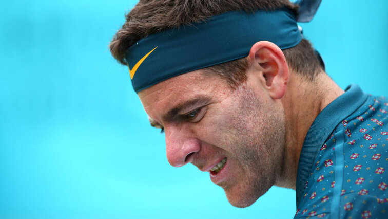 Juan Martin del Potro sieht sich sehr undeutlich in Madrid