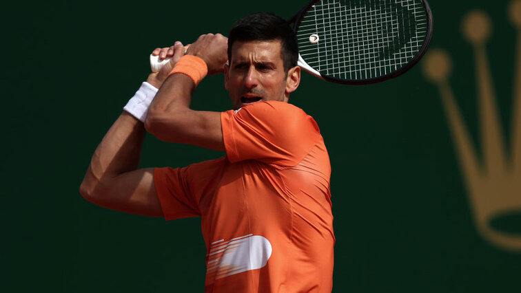 Novak Djokovic im vergangenen Jahr in Monte-Carlo