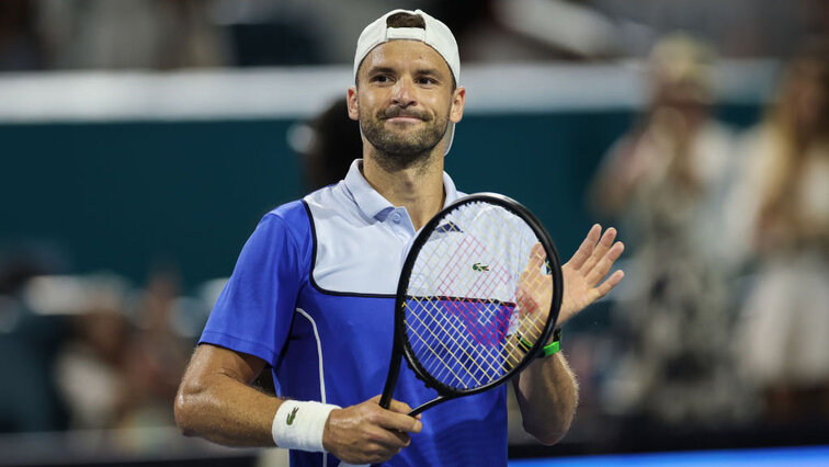 Im vergangenen Jahr hatte Grigor Dimitrov ziemlich gute Laune Im vergangenen Jahr hatte Grigor Dimitrov ziemlich gute Laune