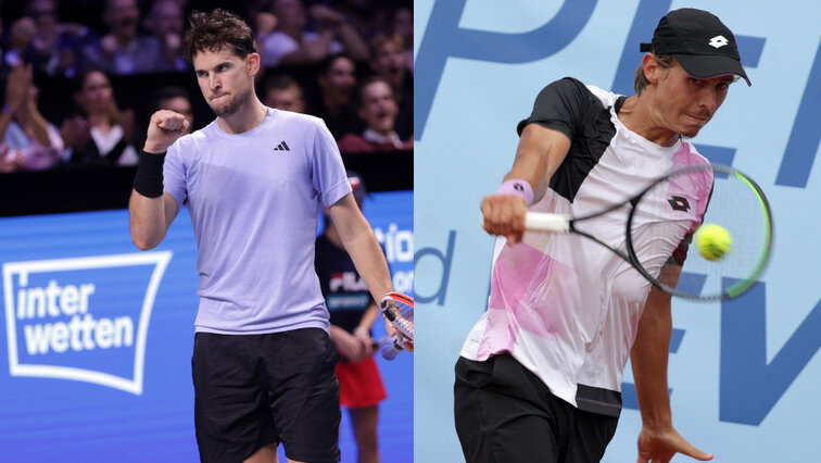 Dominic Thiem trifft in der ersten Runde von Metz auf den französischen Lucky Loser Matteo Martineau