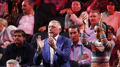 Boris Becker glaubt weiterhin an den großen Titel für Alexander Zverev. Boris Becker glaubt weiterhin an den großen Titel für Alexander Zverev.