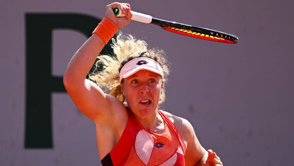 Mit einer kämpferischen Leistung schaffte Anna-Lena Friedsam beim WTA-Turnier in Parma den Einzug ins Achtelfinale. Getty Images