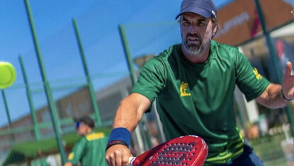 Patrick Rafter versucht sich neuerdings beim Padel Patrick Rafter versucht sich neuerdings beim Padel