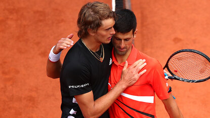 Paris 2019: Alexander Zverev muss Novak Djokovic gratulieren Paris 2019: Alexander Zverev muss Novak Djokovic gratulieren