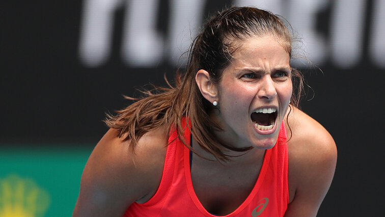 Australian Open Eine Frau Ein Wort Gorges Schwingt Weiter Das Zepter Tennisnet Com