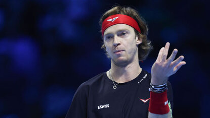 Andrey Rublev ist der Saison-Einstand 2025 geglückt Andrey Rublev ist der Saison-Einstand 2025 geglückt