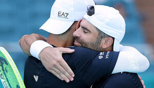 Dürfen sich Andrea Vavassori und Simone Bolelli auch in Rom über einen Titel freuen