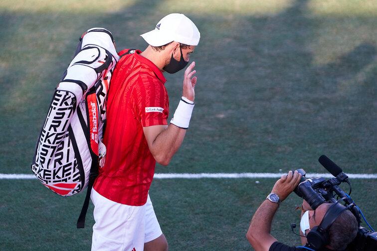 Dominic Thiem verabschiedet sich von den Mallorca Championships Dominic Thiem verabschiedet sich von den Mallorca Championships
