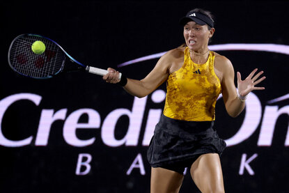 Jessica Pegula muss in Charleston um den Finaleinzug noch kämpfen
