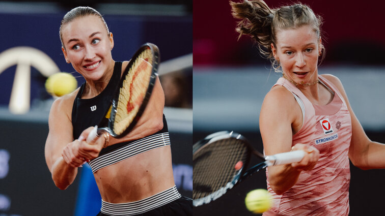 Anastasia Potapova und Sinja Kraus spielen um das Hauptfeldticket in Madrid.