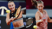Anastasia Potapova und Sinja Kraus spielen um das Hauptfeldticket in Madrid.