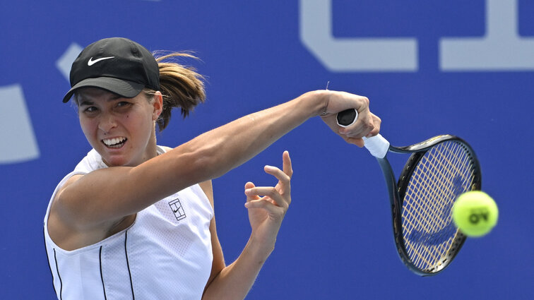 Lilli Tagger steht in der zweiten Qualifikationsrunde von Cincinnati.