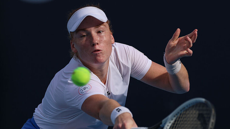 Ella Seidel ist in Peking an Marta Kostyuk gescheitert Ella Seidel ist in Peking an Marta Kostyuk gescheitert