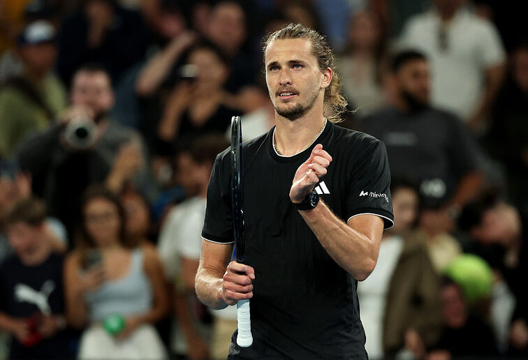 Alexander Zverev zeigte in Runde eins eine überzeugende Vorstellung