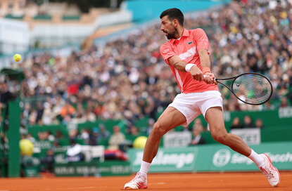 Novak Djokovic verlor in zwei Sätzen Novak Djokovic verlor in zwei Sätzen