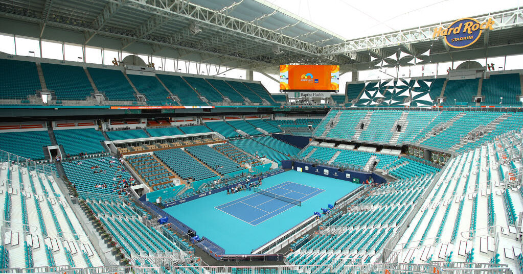miami open: sicher ohne hard rock stadium, eventuell mit