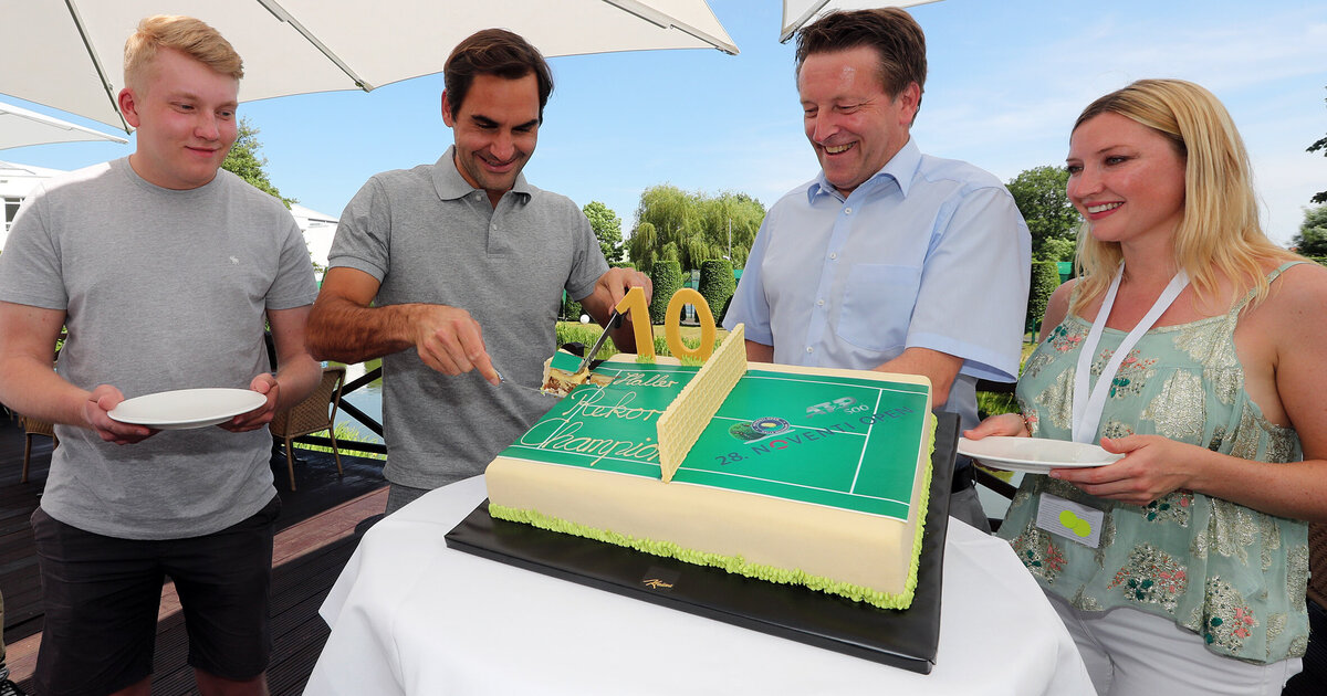 Record champion Roger Federer is here! Tennisnet.com ...