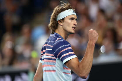 Alexander Zverev Alexander Zverev bei den Australian Open