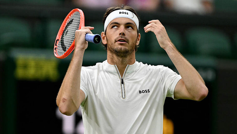 "Ja, muss ich denn immer über fünf Sätze gehen?" - Taylor Fritz in Wimbledon