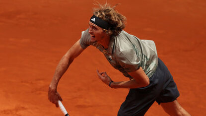 Alexander Zverev hat in Genf immerhin zwei Matches gewonnen Alexander Zverev hat in Genf immerhin zwei Matches gewonnen