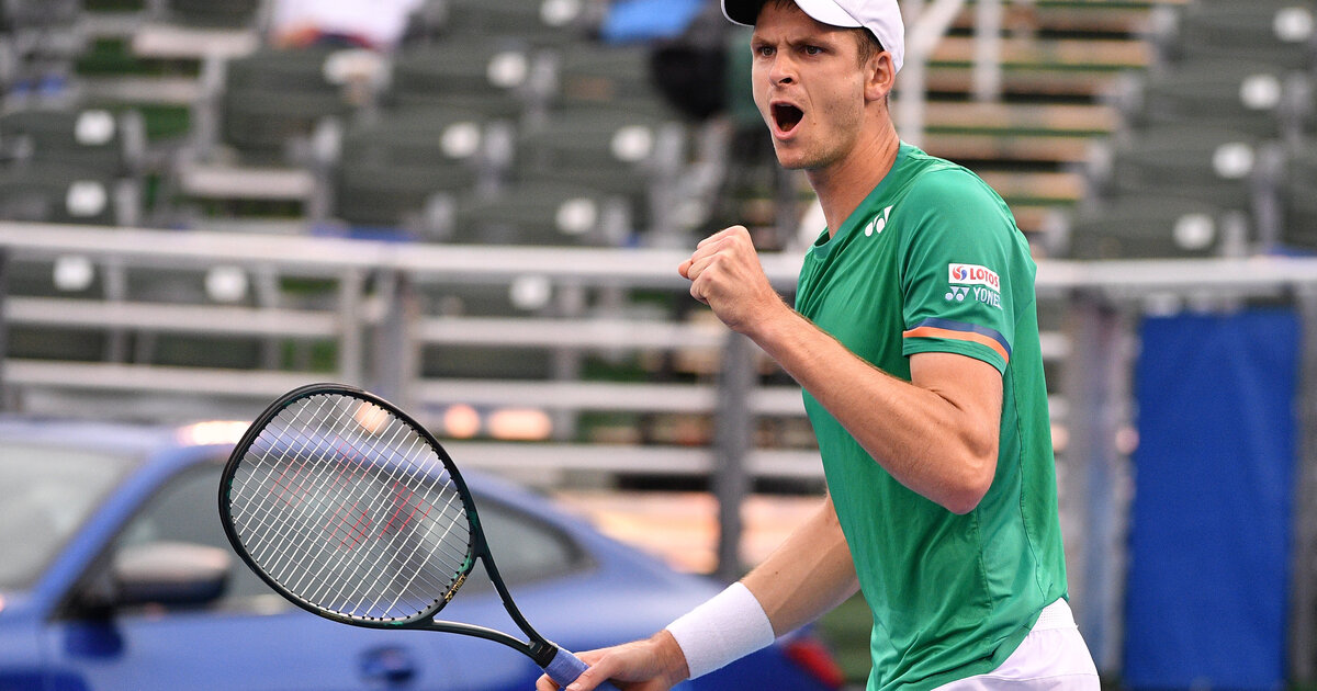 Hubert Hurkacz gewinnt das ATP-Turnier in Delray Beach ...