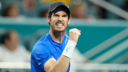 Andy Murray darf sichnun mit Daniil Medvedev messen Andy Murray darf sichnun mit Daniil Medvedev messen