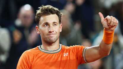 Casper Ruud hat in Roland-Garros immerhin schon Finalerfahrung
