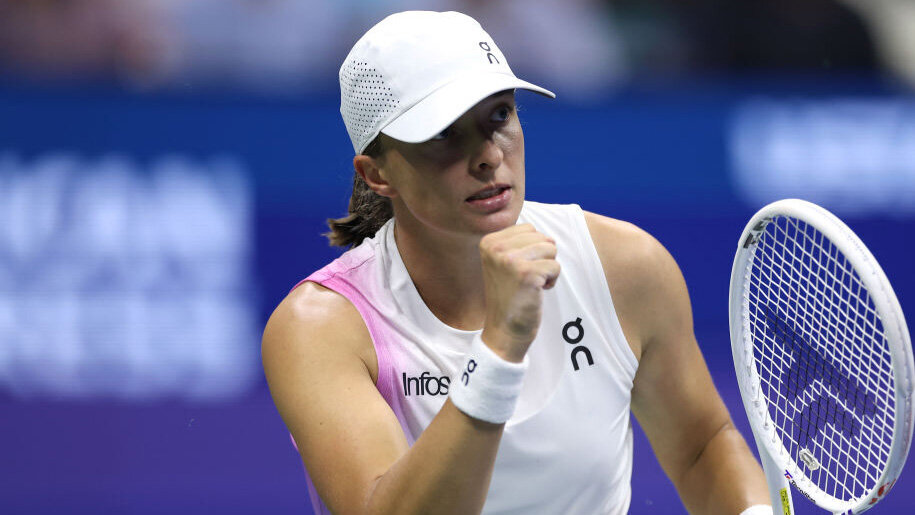 US Open 2024: Iga Swiatek komplettiert das Viertelfinale