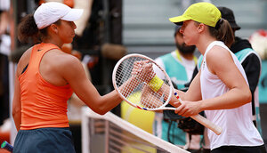 Madison Keys und Iga Swiatek in Madrid im Frühjahr 2025