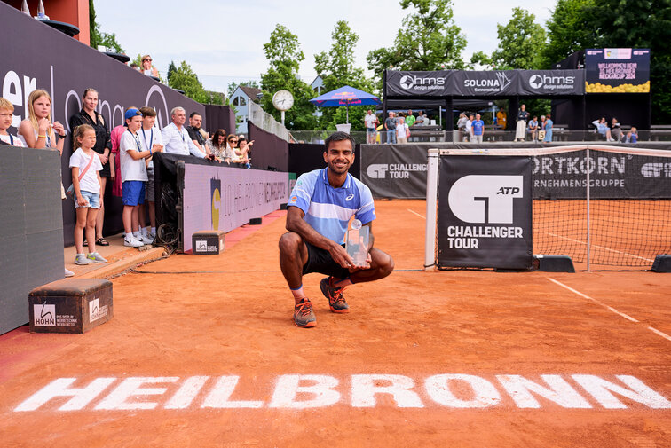Sumit Nagal hat in Heilbronn den Titel geholt