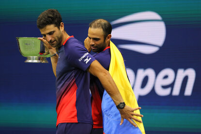 Juan Sebastian Cabal und Robert Farah gewannen 2019 die US Open Getty Images