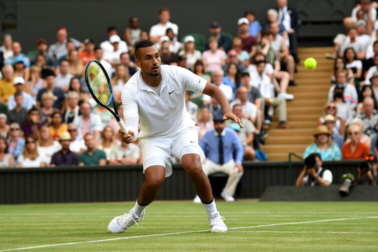 Nick Kyrgios played his last match to date at the Australian Open