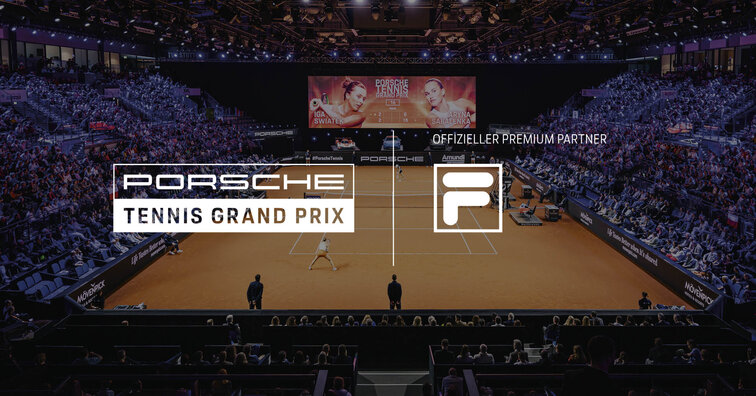 FILA - offizieller Premium Partner des Porsche Tennis Grand Prix