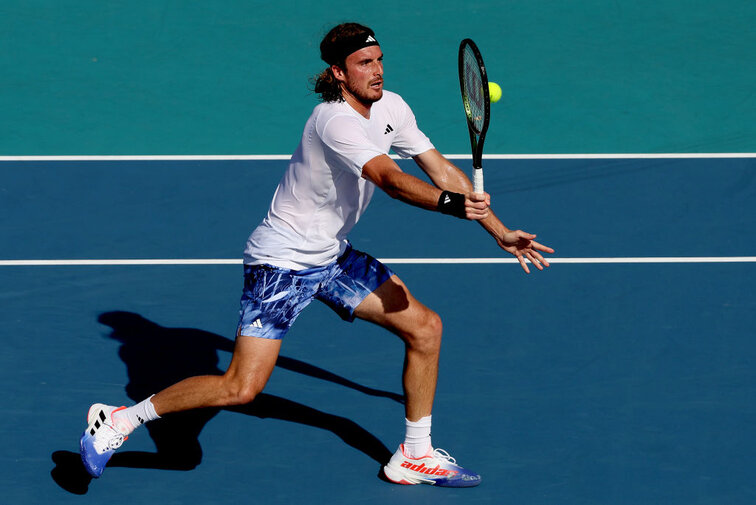 Stefanos Tsitsipas was eliminated in Miami in the round of 16