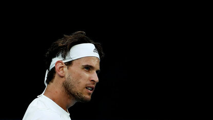 Dominic Thiem am Freitag in Melbourne Dominic Thiem am Freitag in Melbourne
