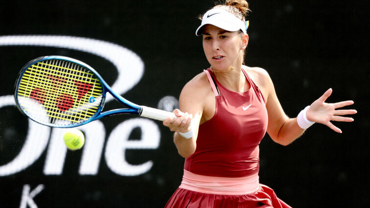 Belinda Bencic hat gegen Paula Badosa endlich angeschrieben Belinda Bencic finally wrote against Paula Badosa