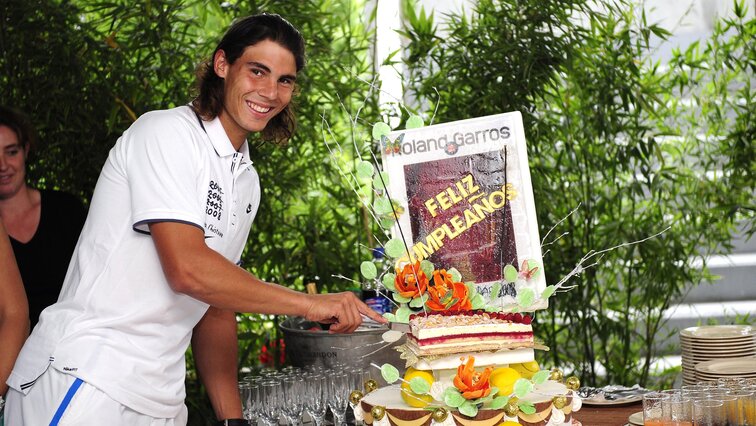 Rafael Nadal has to celebrate his birthday at home this time