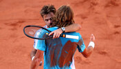 Stan Wawrinka und Stefanos Tsitsipas - zwei Sieger, eigentlich