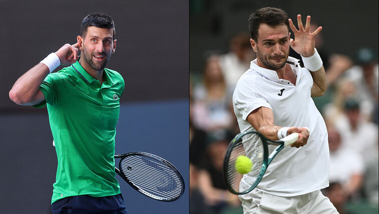 Novak Djokovic trifft in der ersten Runde der Australian Open auf Pedro Martinez