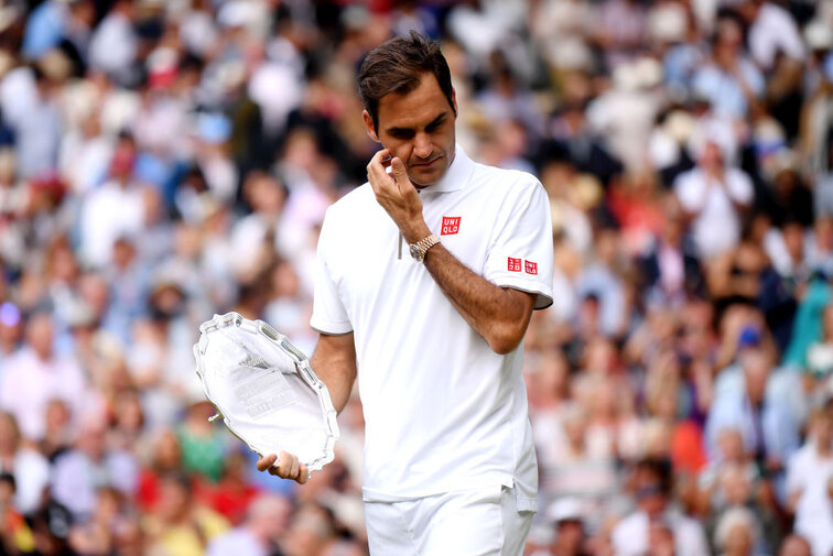 Roger Federer in Wimbledon