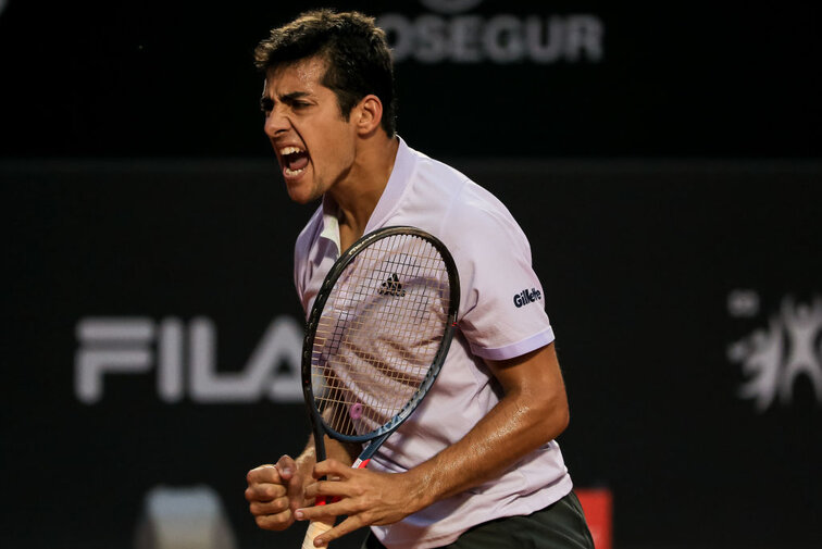 Cristian Garin in Rio de Janeiro