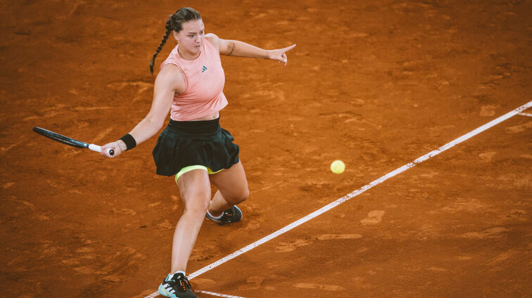Nach Satzrückstand siegte Jule Niemeier gegen Yulia Putintseva. Nach Satzrückstand siegte Jule Niemeier gegen Yulia Putintseva.
