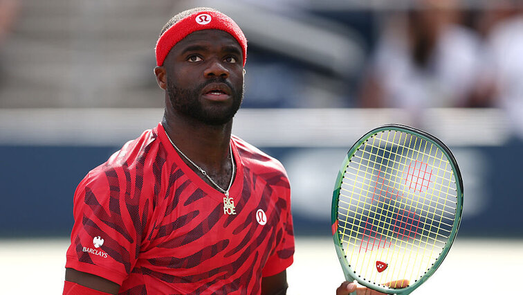 Frances Tiafoe scheiterte bei den US Open in der dritten Runde.