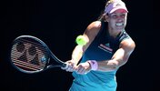 Angelique Kerber hat sich im ersten Match in Dubai arg gemüht