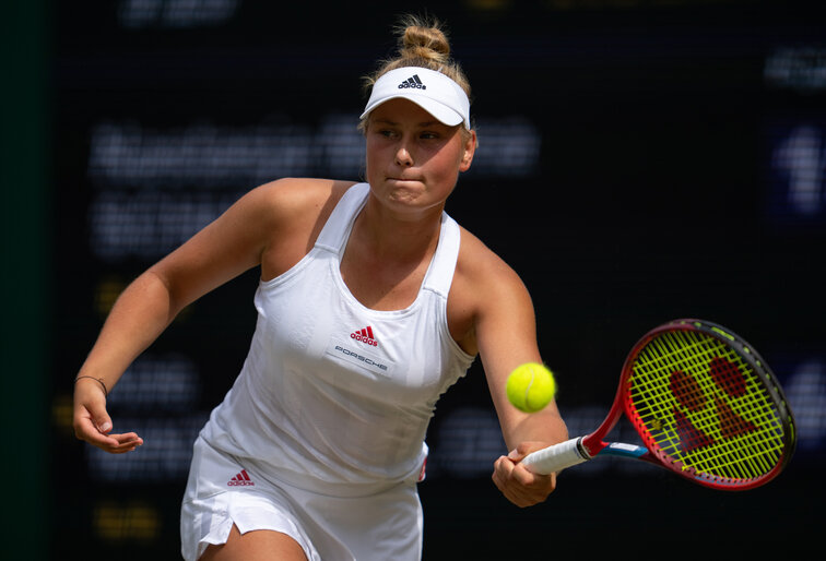 Nastasja Schunk konnte im Wimbledon-Juniorinnen-Bewerb überzeugen