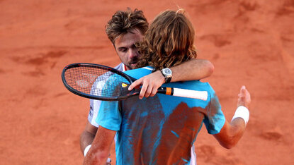 Instant Classic auf Suzanne Lenglen: Stan Wawrinka und Stefanos Tsitsipas