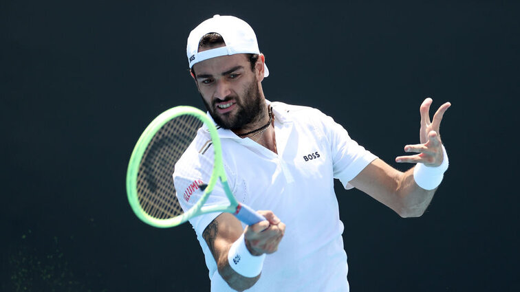 Matteo Berrettini schafft den Weg zurück in die Erfolgsspur. Matteo Berrettini schafft den Weg zurück in die Erfolgsspur.
