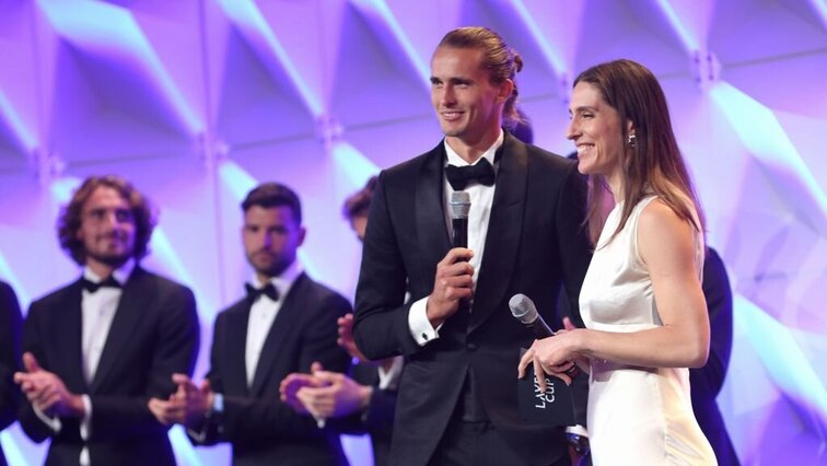 Andrea Petkovic sieht in Alexander Zverev immer noch den ersten Aspiranten hinter Carlos Alcaraz und Jannik Sinner. Andrea Petkovic sieht in Alexander Zverev immer noch den ersten Aspiranten hinter Carlos Alcaraz und Jannik Sinner.